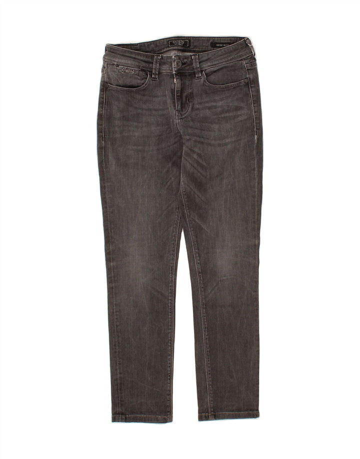 GUESS Womens Nicole Skinny Jeans W28 L27 Grey Vintage Guess and Second-Hand Guess from Messina Hembry 