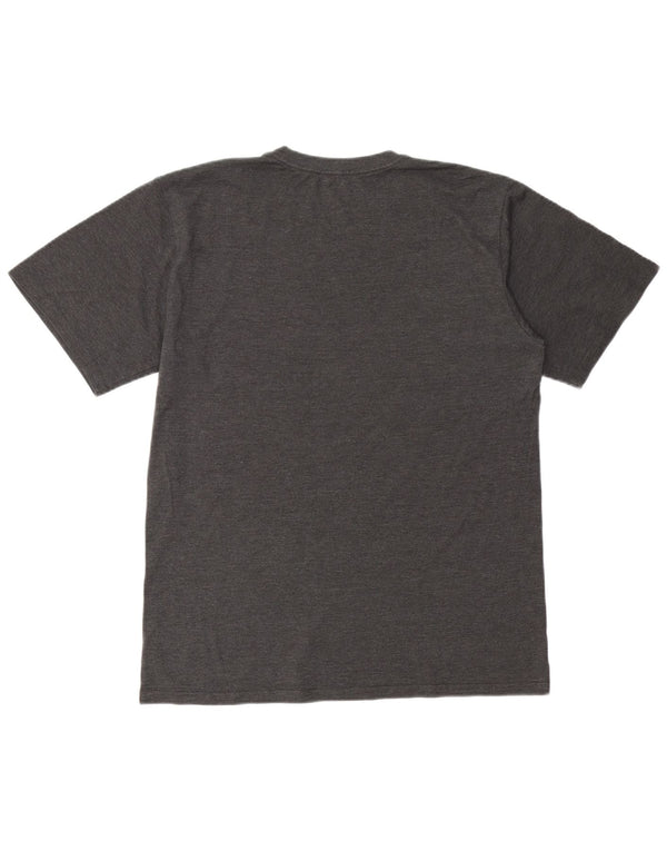 CONVERSE Mens Graphic T-Shirt Top Medium Grey