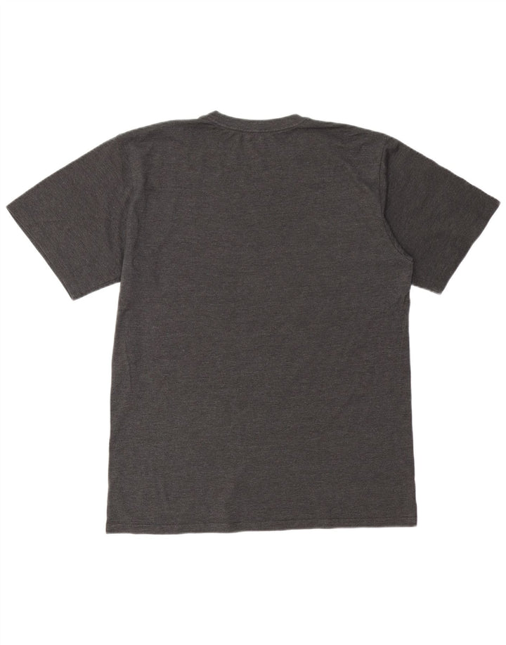 CONVERSE Mens Graphic T-Shirt Top Medium Grey