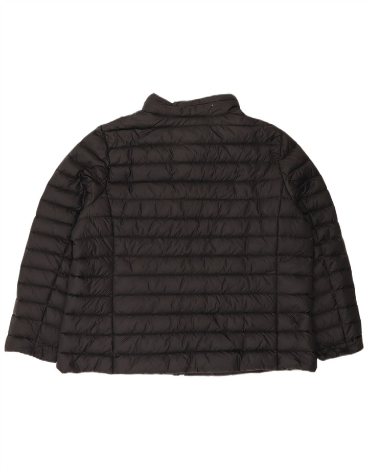 Tommy Hilfiger Womens Padded Jacket UK 20 2XL Black Polyamide