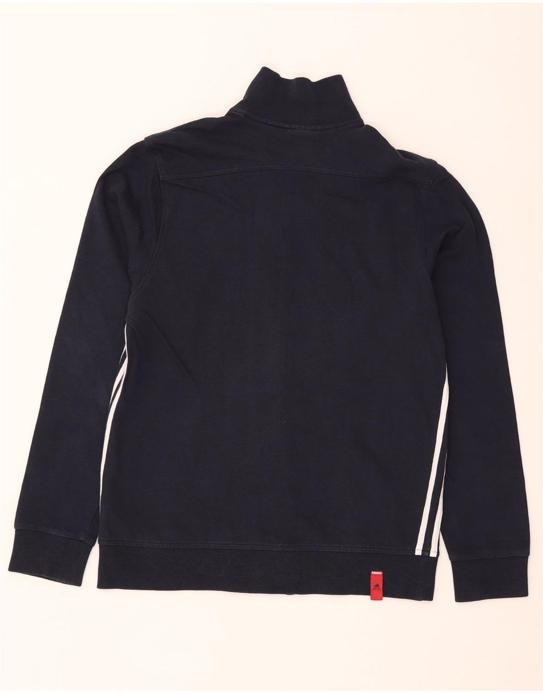 Adidas Mens Tracksuit Top Jacket U 36/38 Small Navy Blue