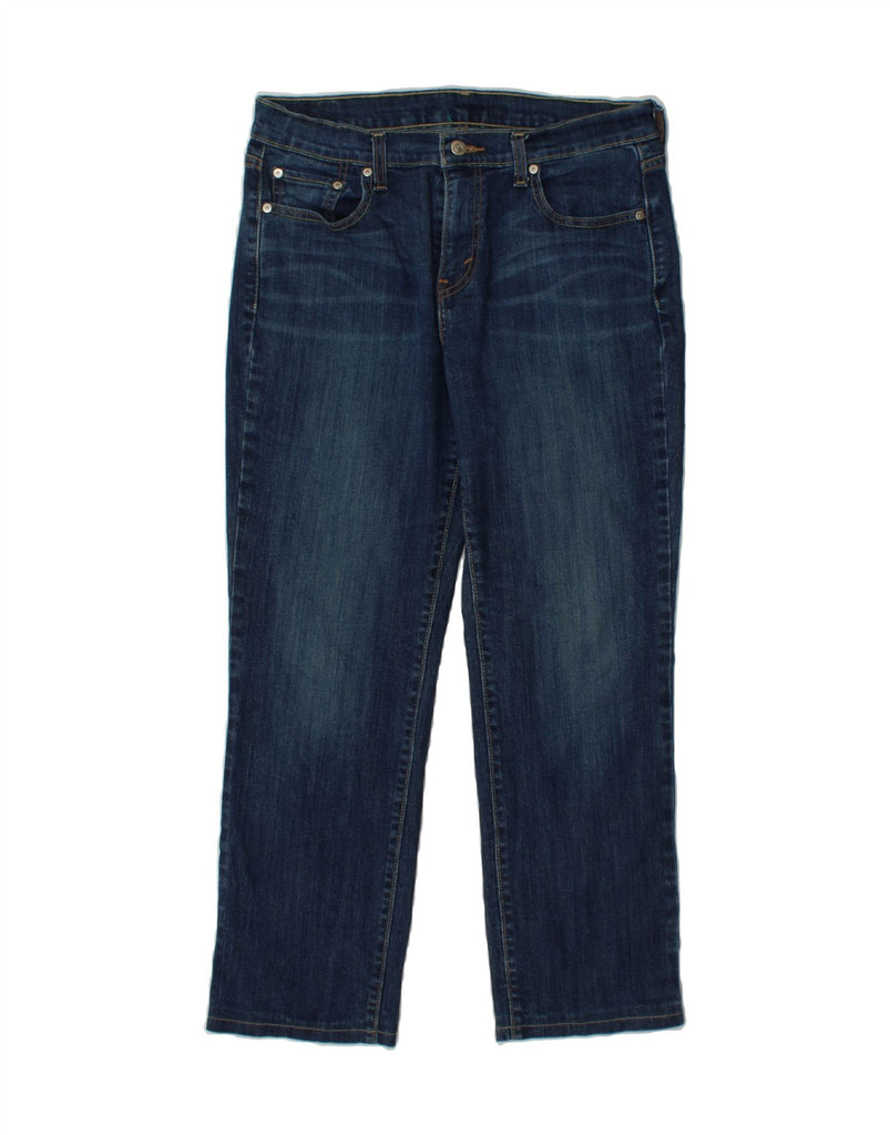 LEVI'S Womens Straight Jeans W30 L30 Blue Cotton Vintage Levi's and Second-Hand Levi's from Messina Hembry 
