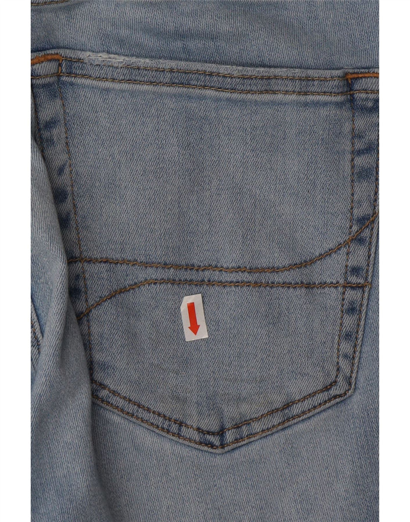 HOLLISTER Mens Distressed Super Skinny Jeans W36 L32 Blue Cotton Vintage Hollister and Second-Hand Hollister from Messina Hembry 