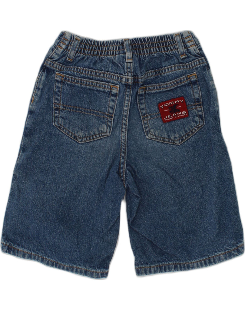 TOMMY HILFIGER Boys Denim Shorts 4-5 Years W21 Blue Cotton | Vintage Tommy Hilfiger | Thrift | Second-Hand Tommy Hilfiger | Used Clothing | Messina Hembry 