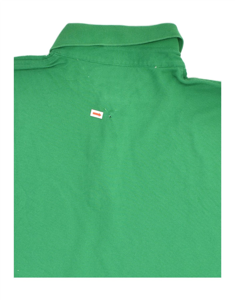 TOMMY HILFIGER Mens Polo Shirt XL Green Cotton | Vintage Tommy Hilfiger | Thrift | Second-Hand Tommy Hilfiger | Used Clothing | Messina Hembry 