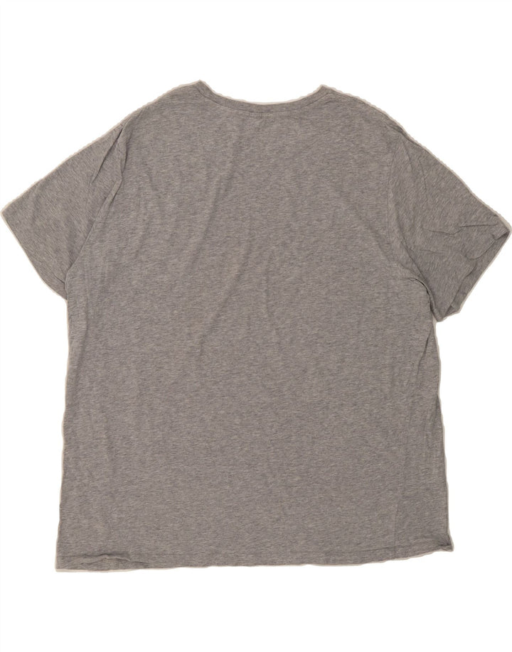 LEVI'S Womens Graphic T-Shirt Top UK 20 2XL Grey Vintage Levi's and Second-Hand Levi's from Messina Hembry 