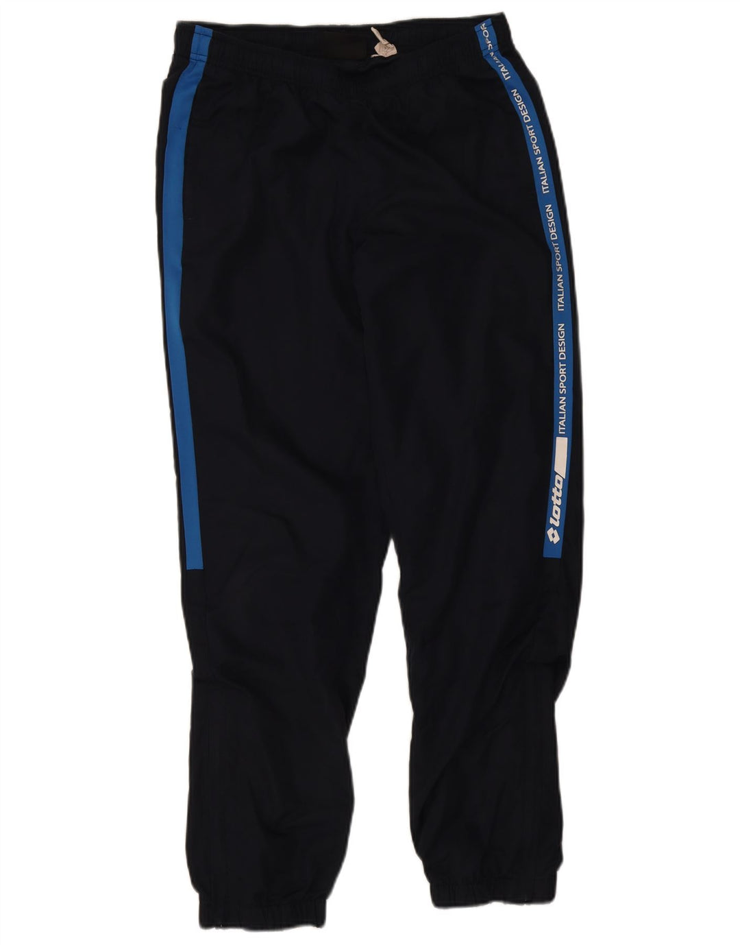 LOTTO Mens Graphic Tracksuit Trousers Joggers Large  Navy Blue