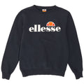 Ellesse Womens Oversized Graphic Sweatshirt Jumper UK 8 Small  Navy Blue