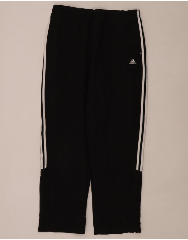 Adidas Womens Tracksuit Trousers UK 16 Large Black Polyester