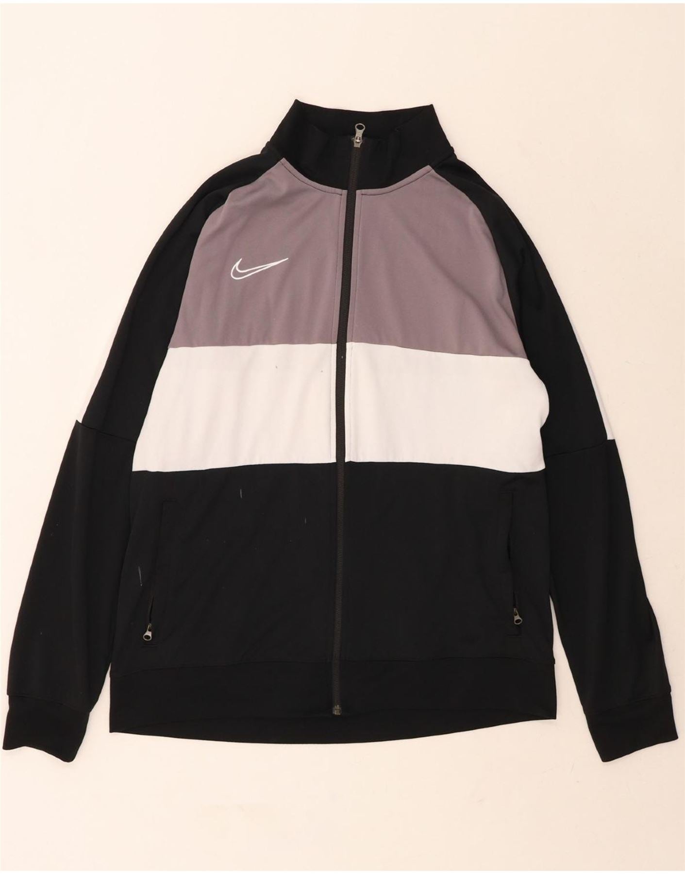 NIKE Mens Tracksuit Top Jacket XL Multicoloured Colourblock