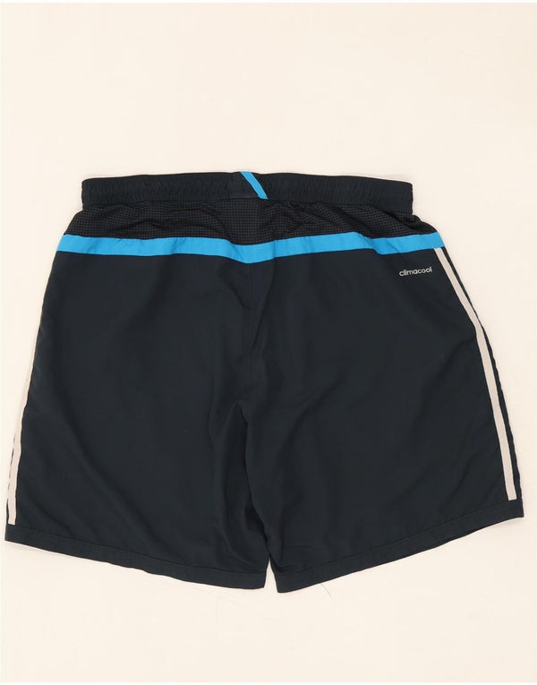 ADIDAS Mens Climacool Sport Shorts Large  Navy Blue Polyester