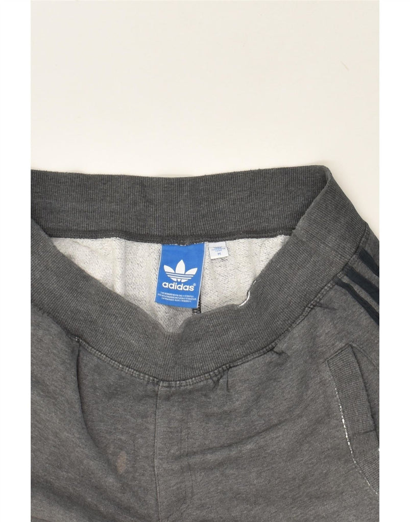 ADIDAS Mens Tracksuit Trousers Joggers Medium Grey Cotton Vintage Adidas and Second-Hand Adidas from Messina Hembry 