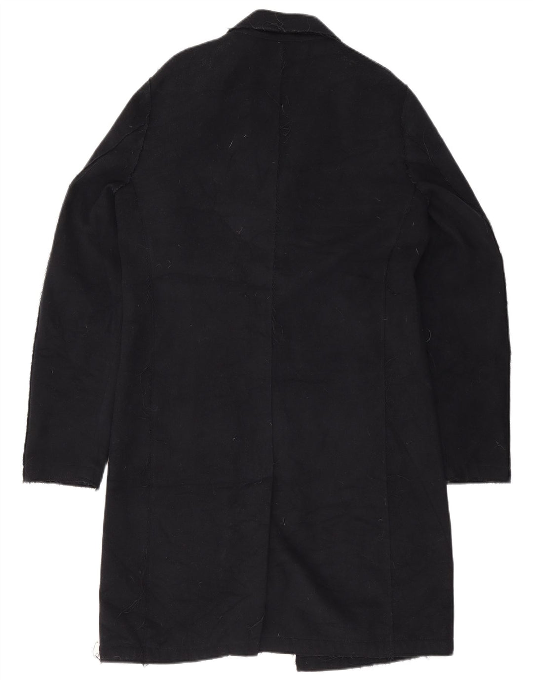 Daniele Alessandrini Mens Overcoat UK 36 Small Navy Blue