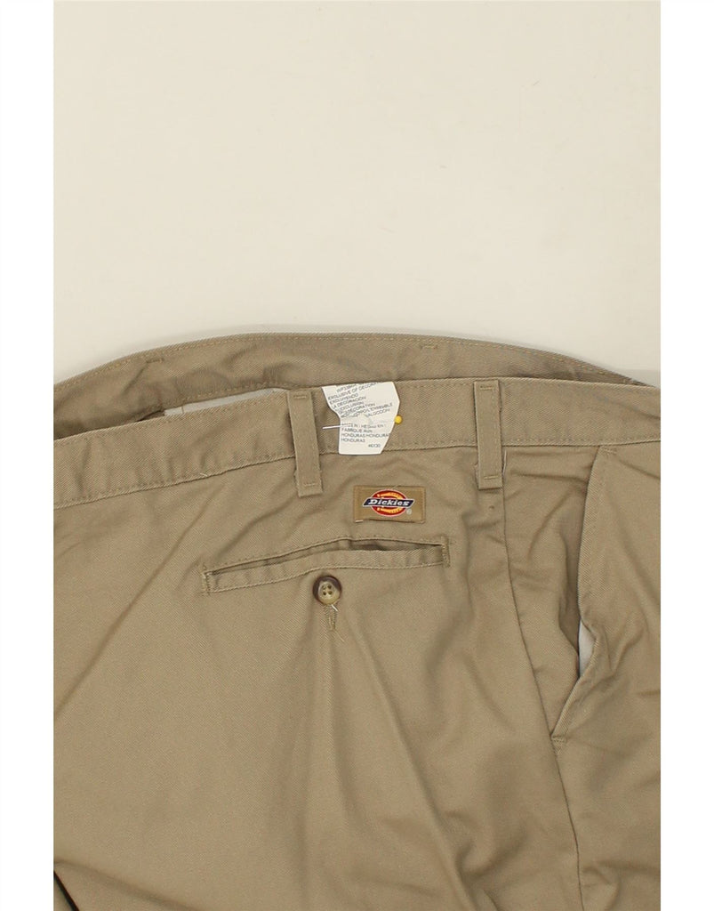 DICKIES Mens Straight Chino Trousers W46 L30  Beige Cotton | Vintage Dickies | Thrift | Second-Hand Dickies | Used Clothing | Messina Hembry 