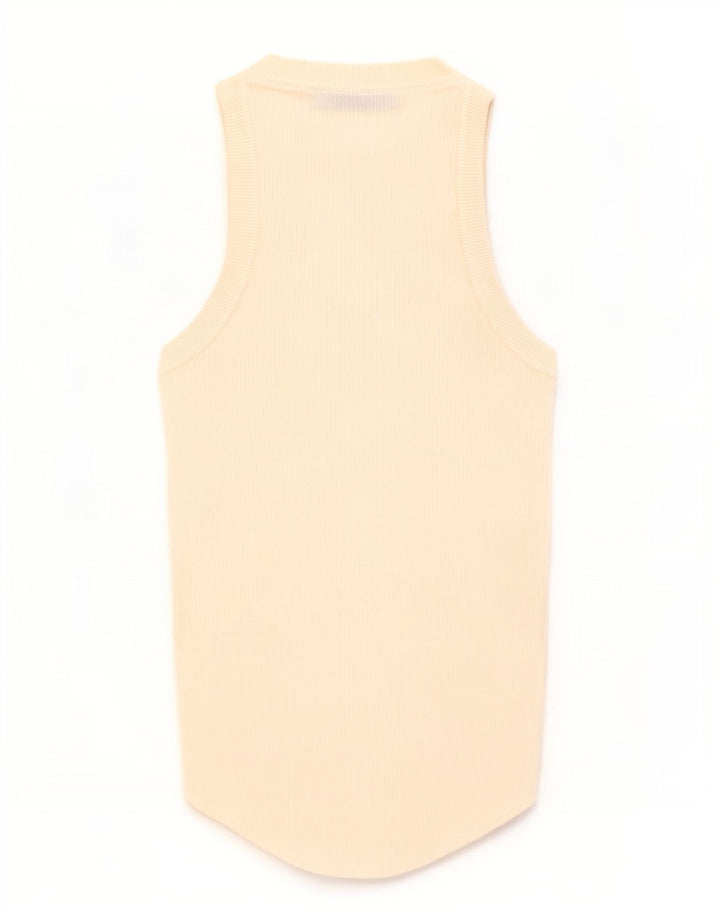 Zara Womens Vest Top UK 8 Small White