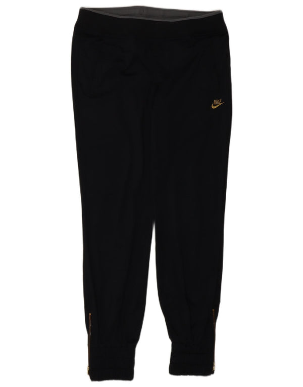 Nike Boys Tracksuit Trousers Joggers 13-14 Years XL Navy Blue Polyester