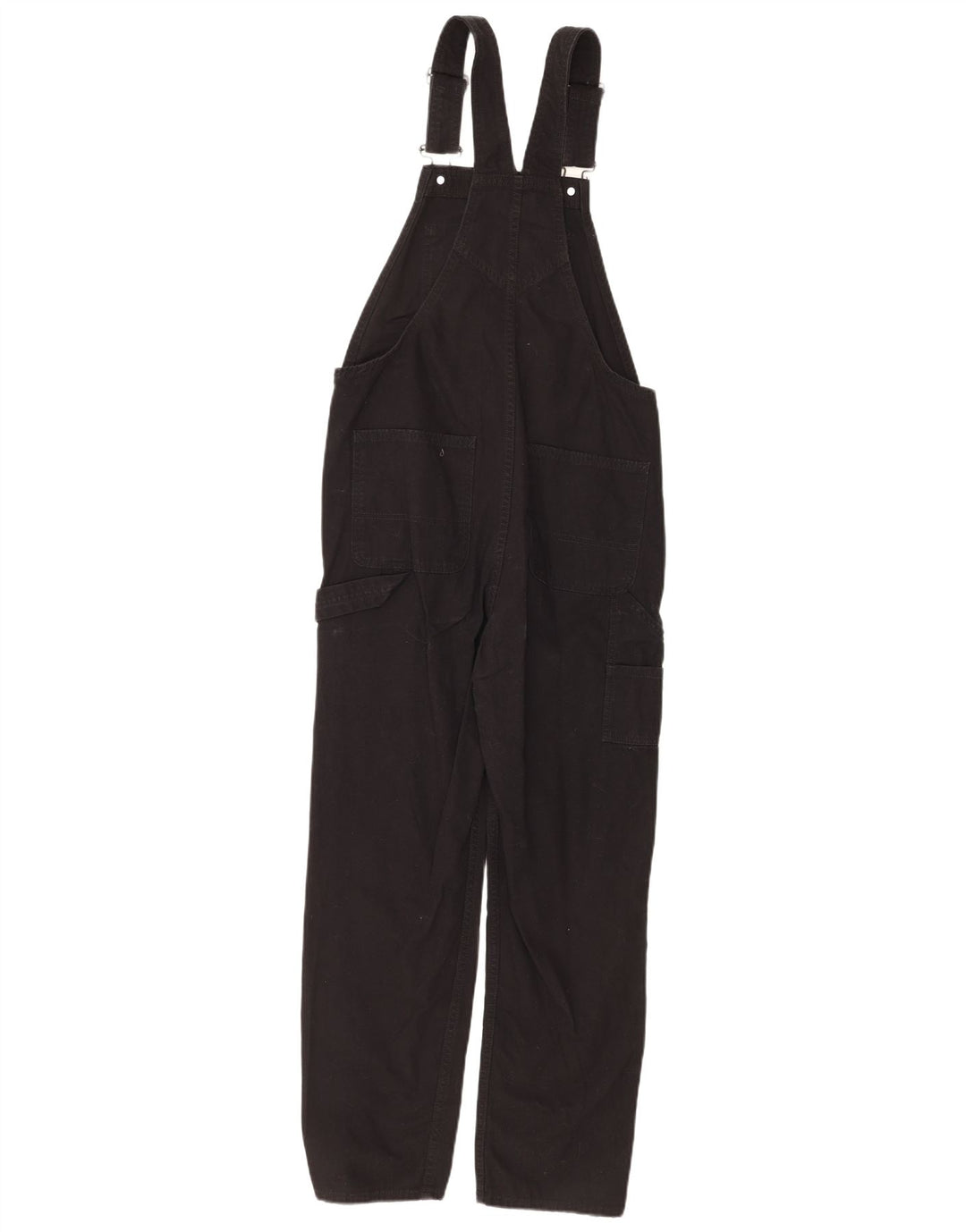 Vans Womens Dungarees Cargo Trousers XS W25 L28 Black Cotton