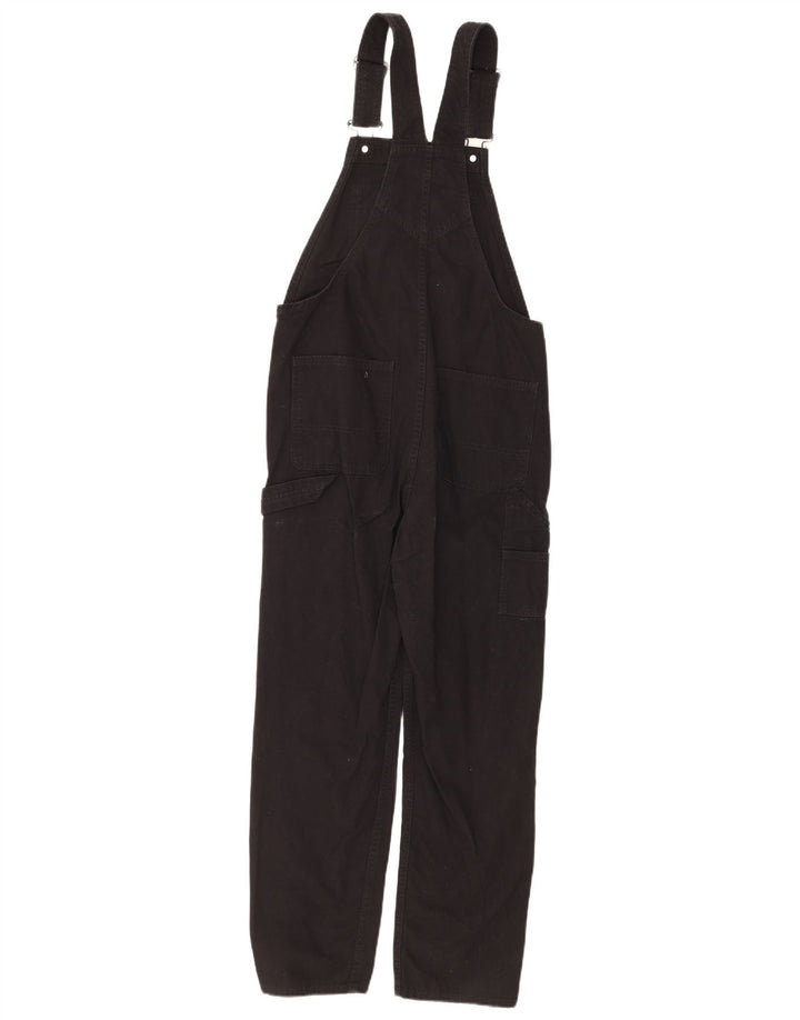 Vans Womens Dungarees Cargo Trousers XS W25 L28 Black Cotton