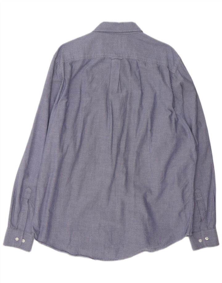 TIMBERLAND Mens Regular Fit Shirt XL Blue Cotton