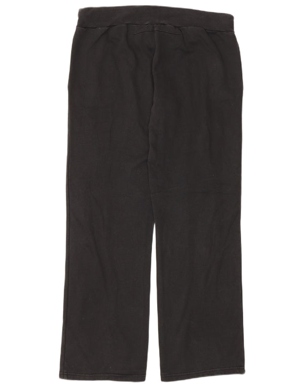 Puma Womens Tracksuit Trousers UK 12 Medium Black Cotton