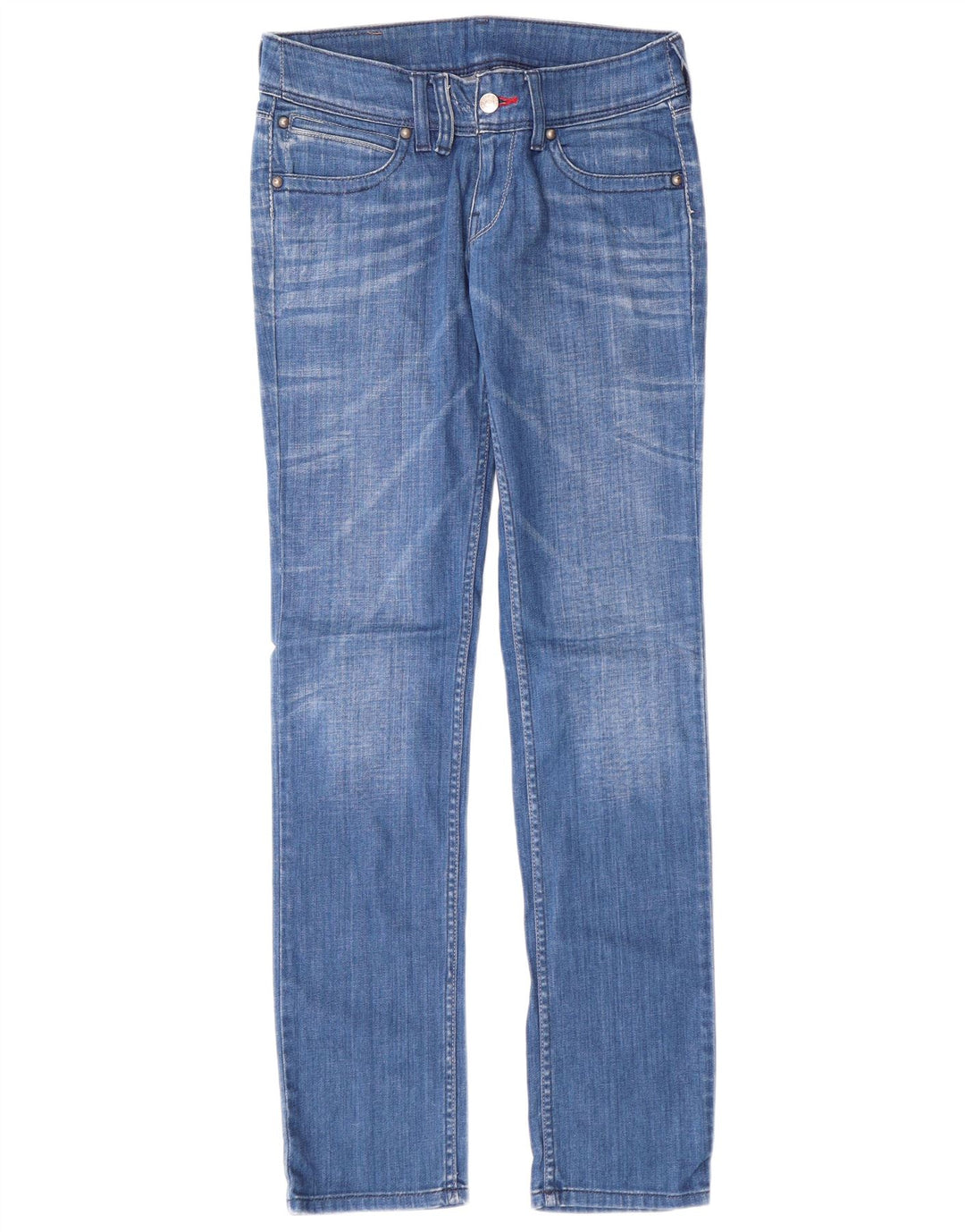LEVI'S Womens Slim Jeans W28 L32 Blue Cotton