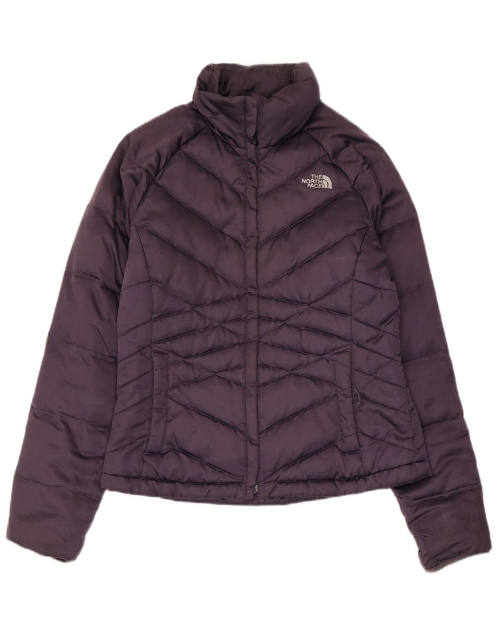The North Face Womens Padded Jacket UK 10 Small Purple