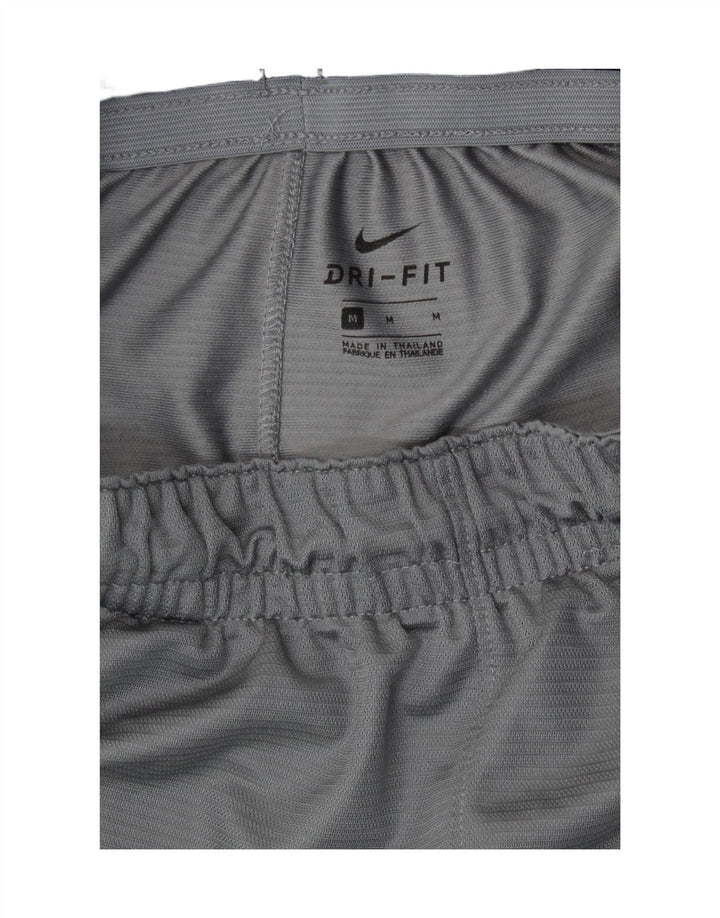 Nike Mens Dri Fit Graphic Sport Shorts Medium  Grey Polyester