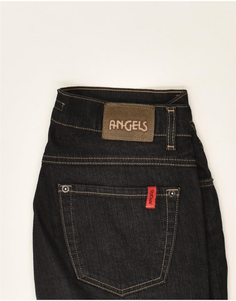 ANGELS Womens Bootcut Jeans EU 38 Medium W30 L30 Black Cotton | Vintage Angels | Thrift | Second-Hand Angels | Used Clothing | Messina Hembry 