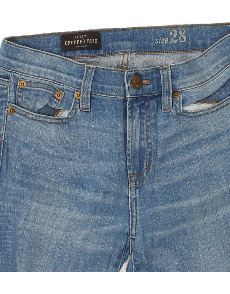 J. CREW Womens Cropped Reid Slim Jeans W28 L25  Blue | Vintage J. Crew | Thrift | Second-Hand J. Crew | Used Clothing | Messina Hembry 