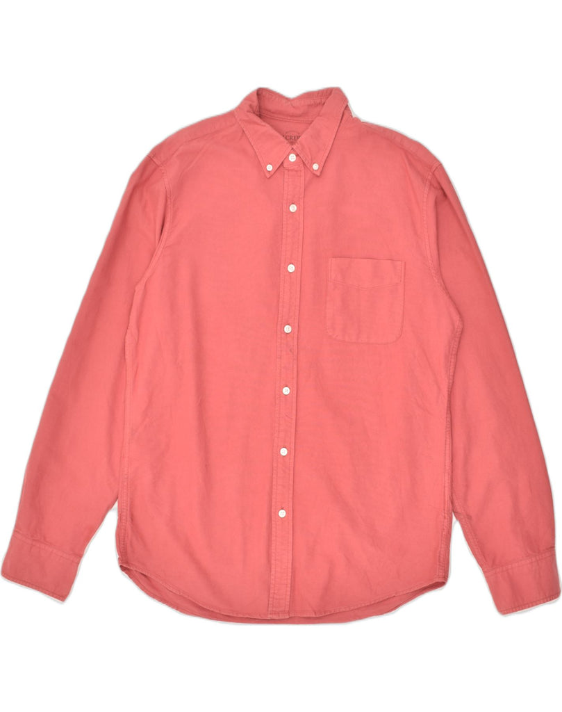 J. CREW Mens Slim Shirt Large Pink Cotton | Vintage J. Crew | Thrift | Second-Hand J. Crew | Used Clothing | Messina Hembry 