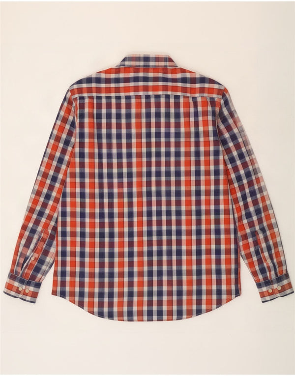 Carrera Mens Regular Fit Shirt XL Multicoloured Check Cotton