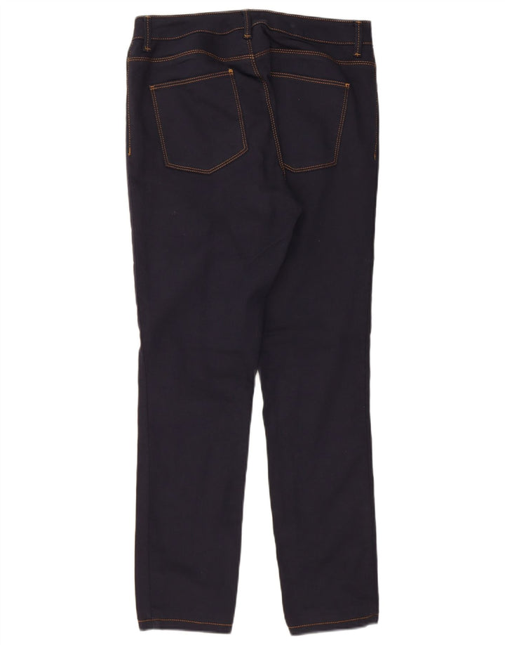 PHASE EIGHT Womens Slim Jeans UK 12 Medium W28 L27 Navy Blue Cotton