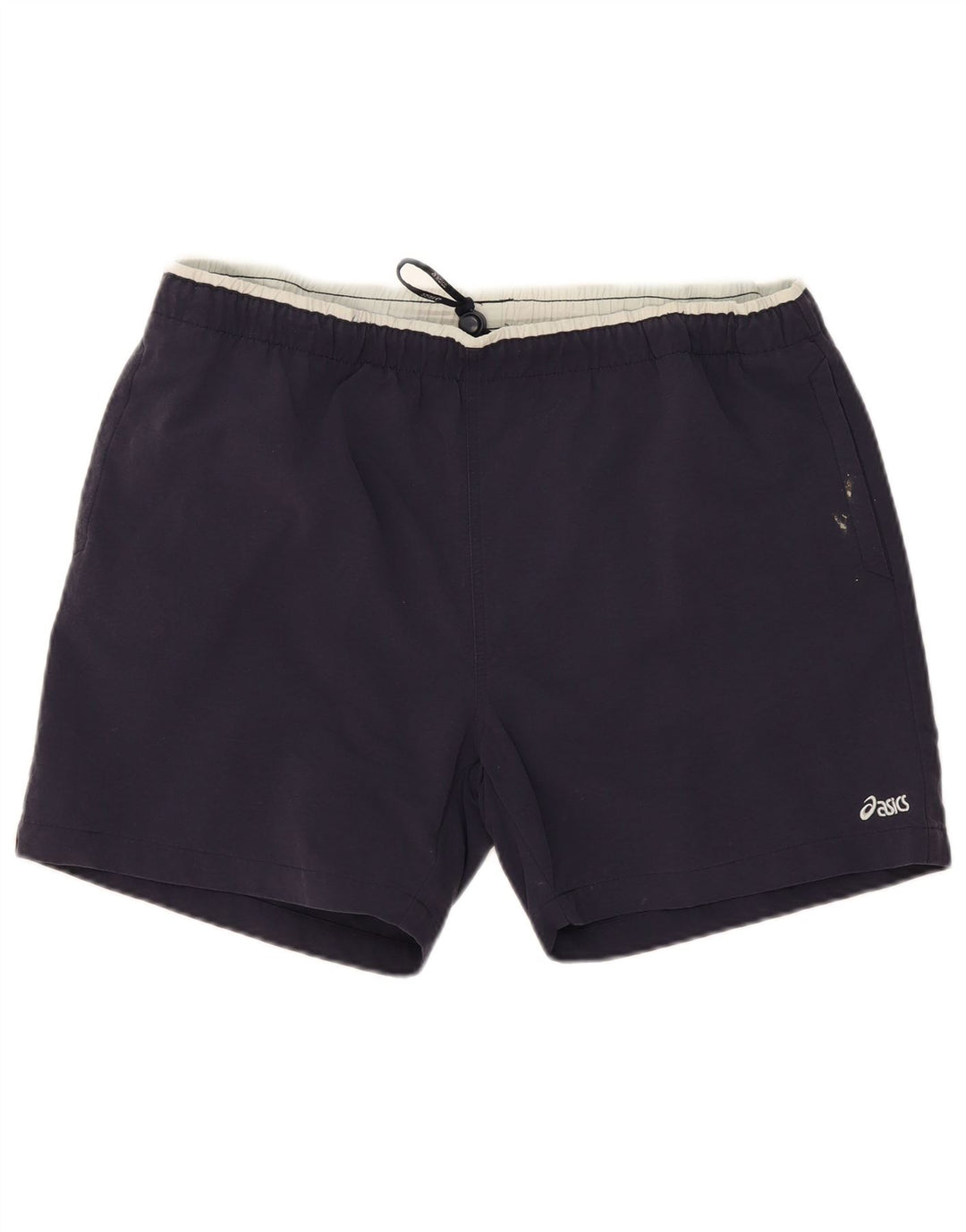Asics Mens Graphic Sport Shorts 2XL Navy Blue