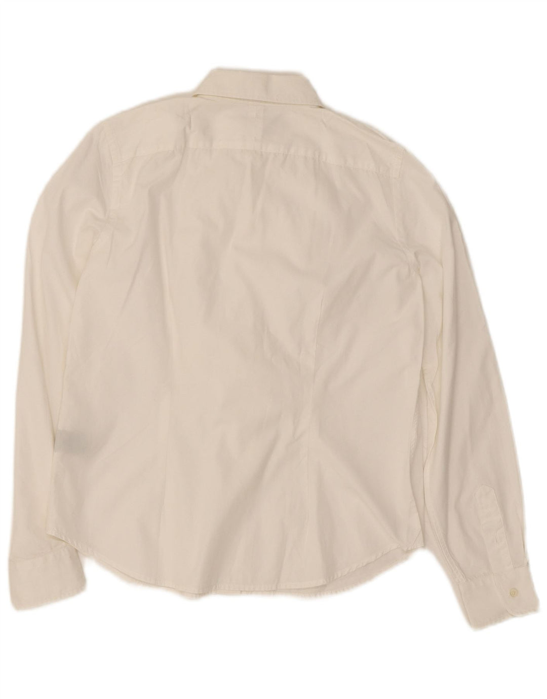 Ralph Lauren Womens Petite Long Sleeve Shirt UK 14 Medium White