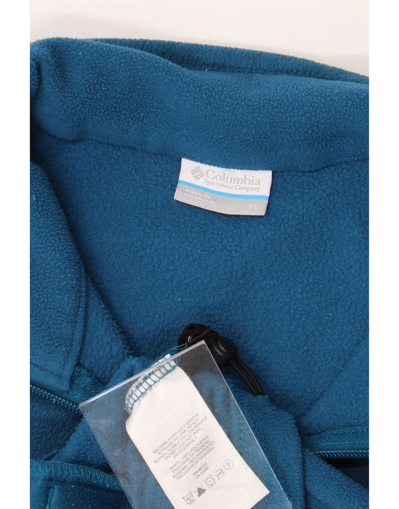 CHAMPION Mens Fleece Jacket UK 42 XL Blue Polyester Vintage Champion and Second-Hand Champion from Messina Hembry 