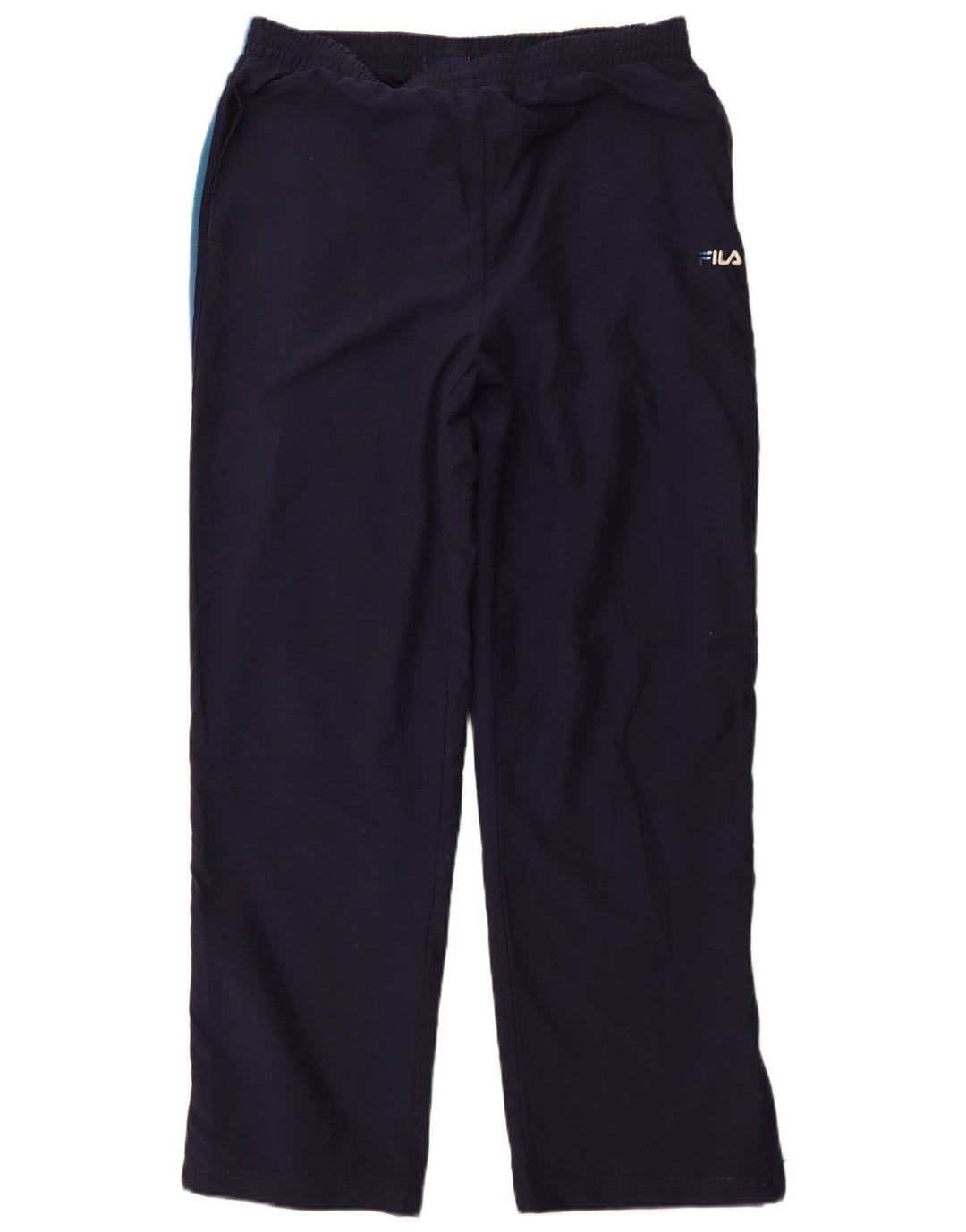 FILA Mens Tracksuit Trousers Medium Navy Blue Polyester