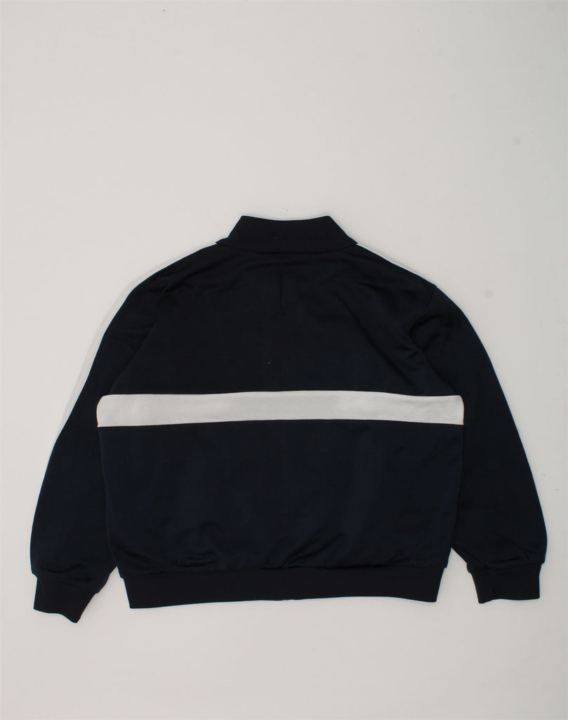 ADIDAS Boys Tracksuit Top Jacket 7-8 Years Navy Blue Polyester | Vintage Adidas | Thrift | Second-Hand Adidas | Used Clothing | Messina Hembry 