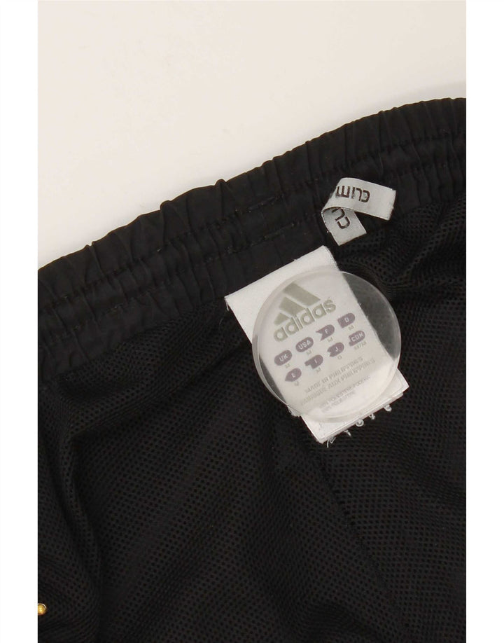 Adidas Mens Tracksuit Trousers Medium  Black Colourblock Polyester