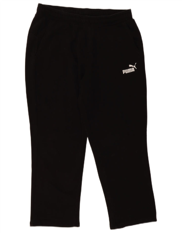 Puma Mens Tracksuit Trousers XL  Black Cotton