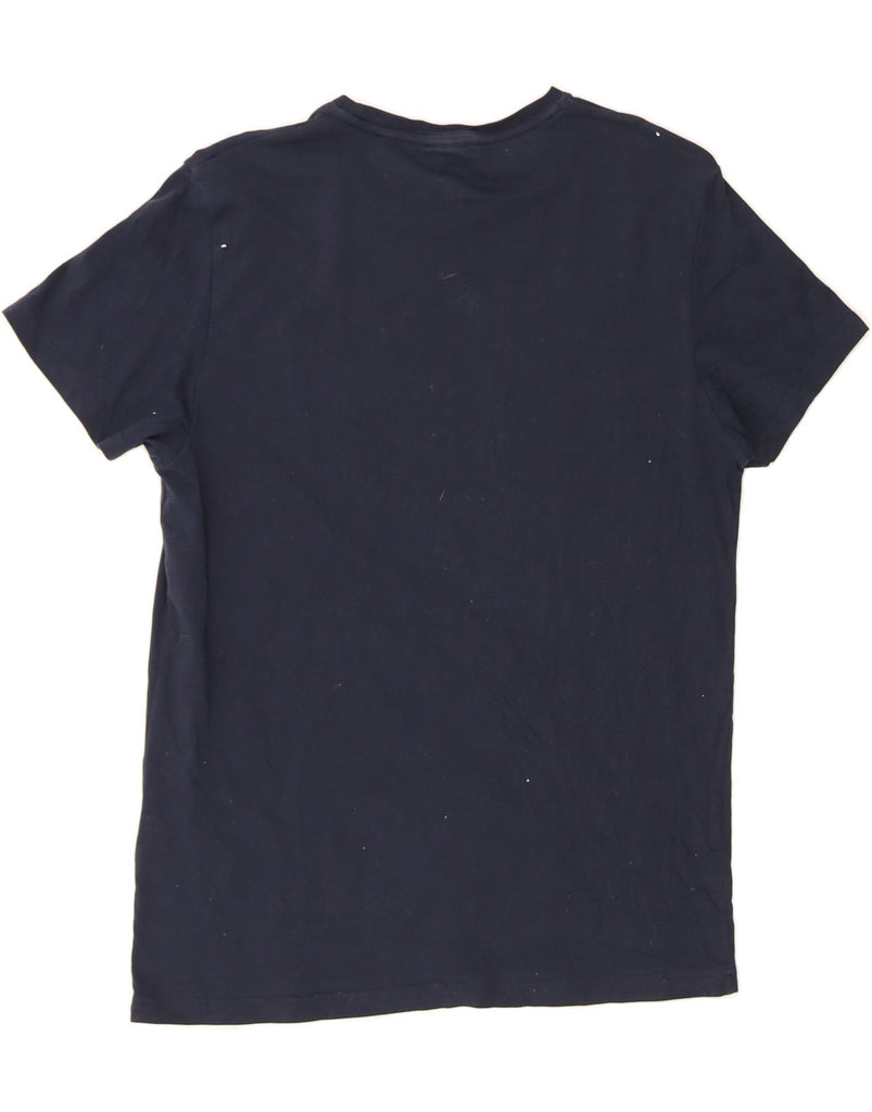 GANT Mens Graphic T-Shirt Top Small Navy Blue Cotton Vintage Gant and Second-Hand Gant from Messina Hembry 