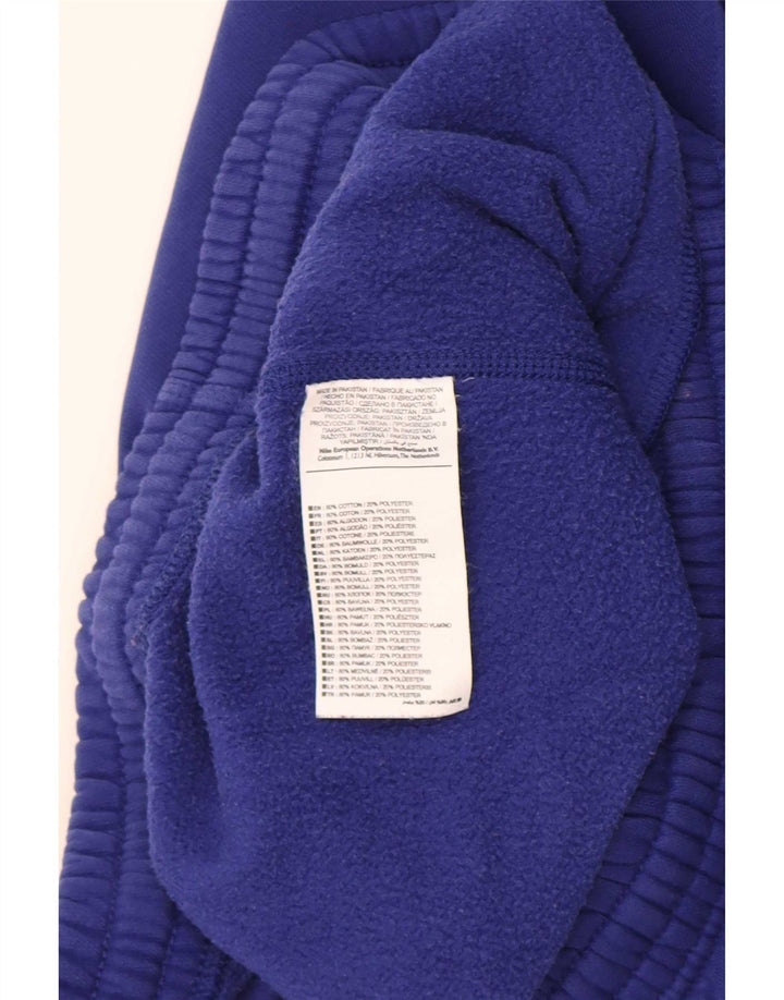 Nike Mens Tracksuit Trousers Joggers Large Blue Cotton