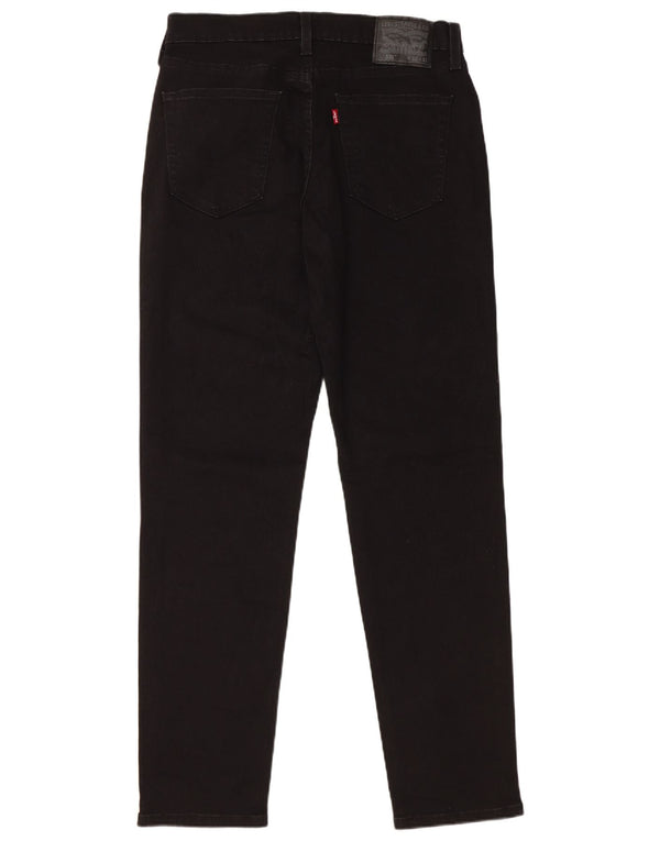 LEVI'S Mens 531 Slim Jeans W32 L32 Black Cotton