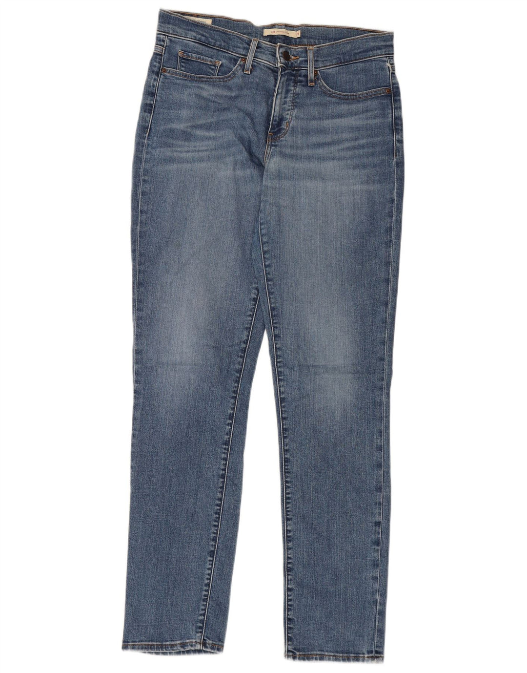 LEVI'S Womens 312 Shaping Slim Jeans W27 L32 Blue Cotton
