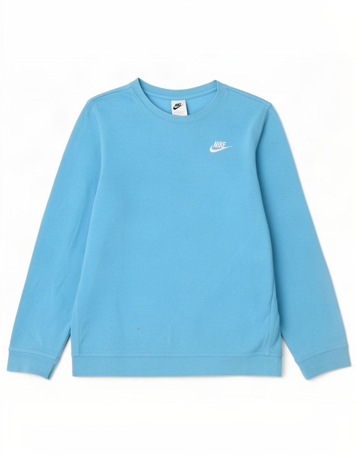 Nike Boys Sweatshirt Jumper 13-14 Years XL Blue