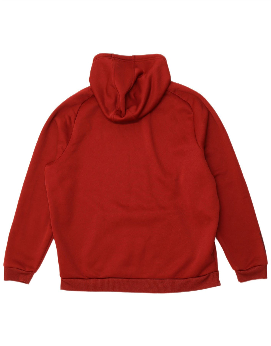 UNDER ARMOUR Mens Hoodie Jumper XL Burgundy Polyester