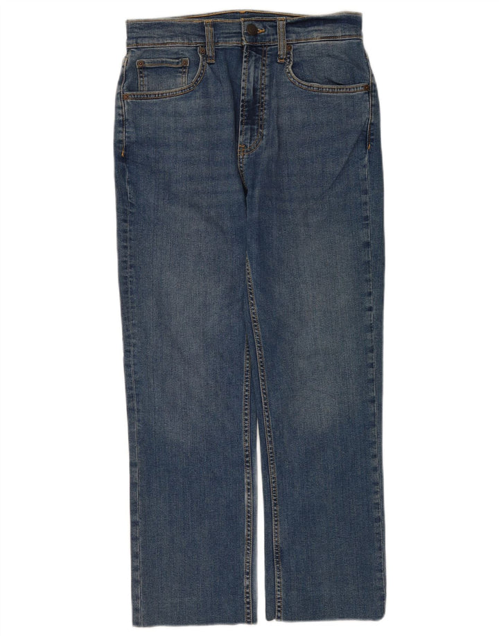 Zara Womens Straight Jeans EU 38 Small W28 L25 Blue Cotton