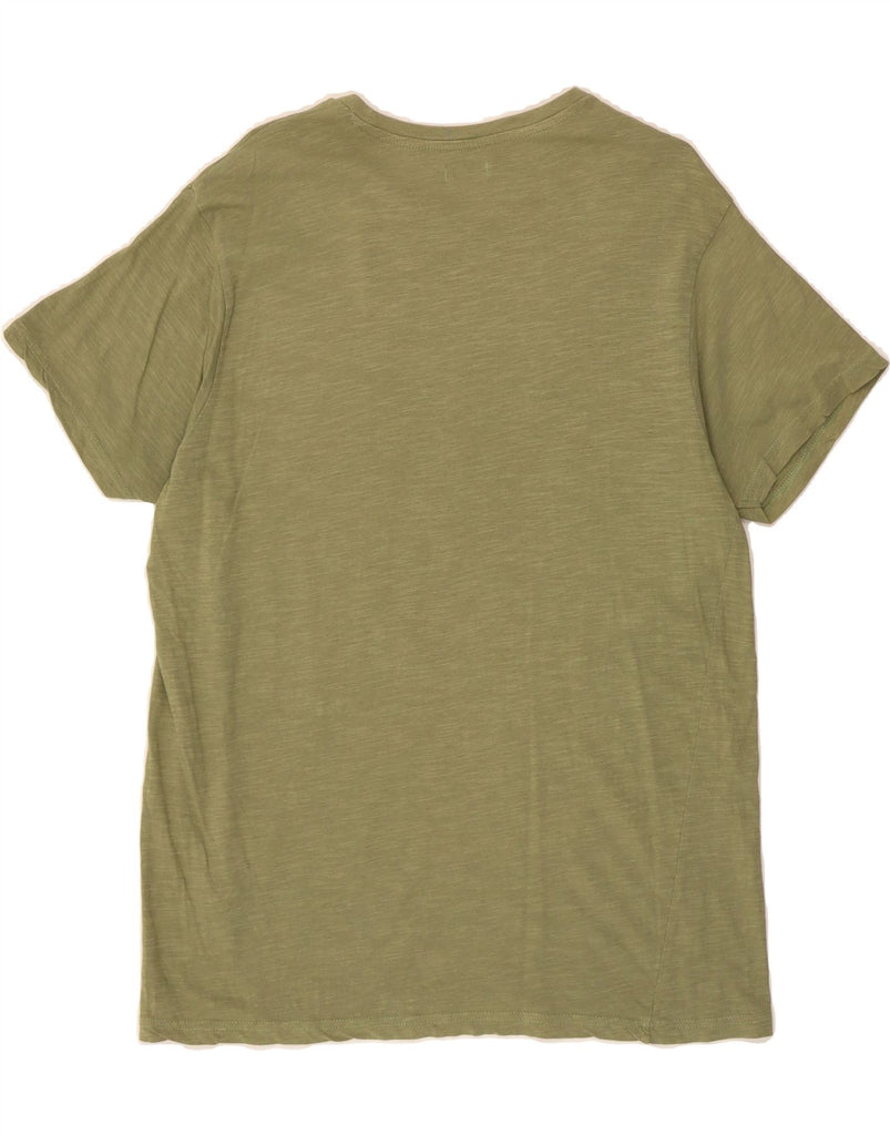 AVIREX Boys Graphic T-Shirt Top 15-16 Years XL Khaki Cotton Vintage Avirex and Second-Hand Avirex from Messina Hembry 