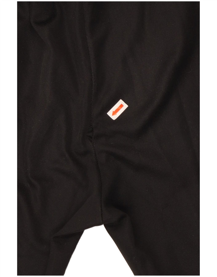 ADIDAS Boys Aeroready Tracksuit Trousers 15-16 Years Black Polyester