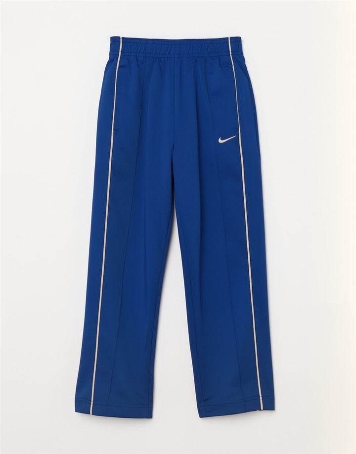 Nike Boys Tracksuit Trousers 4-5 Years Blue Polyester