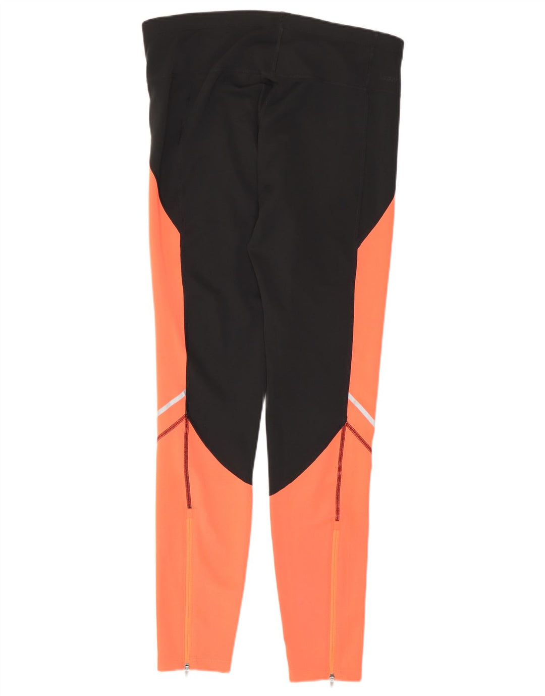 New Balance Womens Leggings UK 14 Medium  Black Colourblock Polyester
